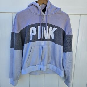 Victoria's Secret PINK Full Zip Hoodie Jacket Size L